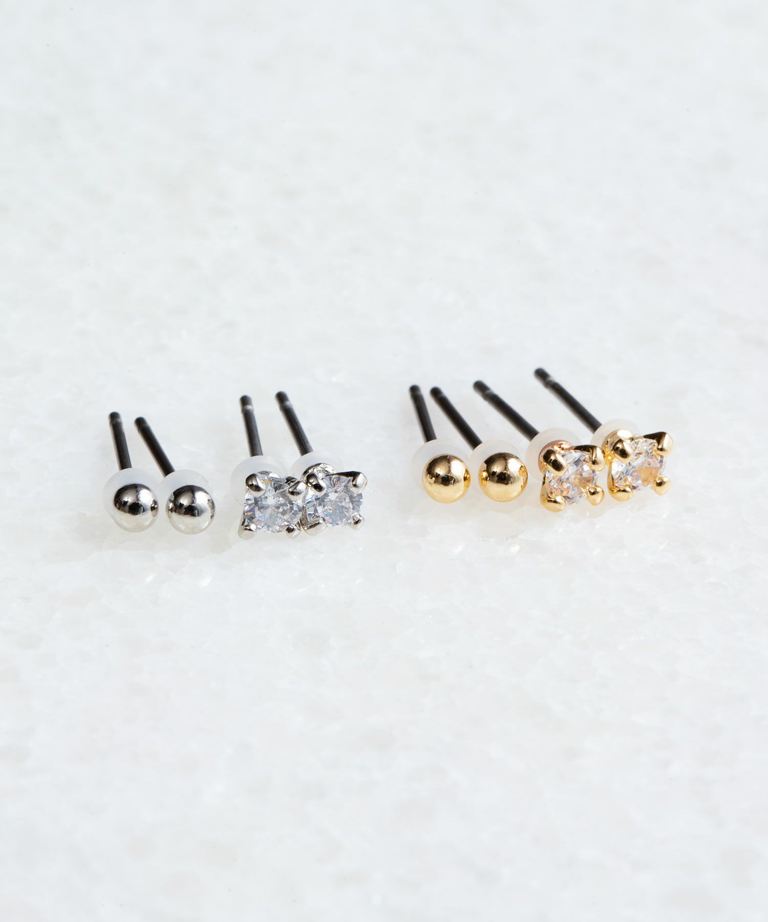 3ミリジルコニアピュアチタンポストピアス | 【公式】MUK ONLINE SHOP