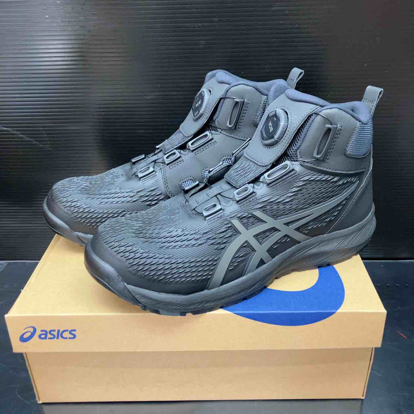 アシックス]安全靴 作業靴 ウィンジョブ CP122 BOA ブラック