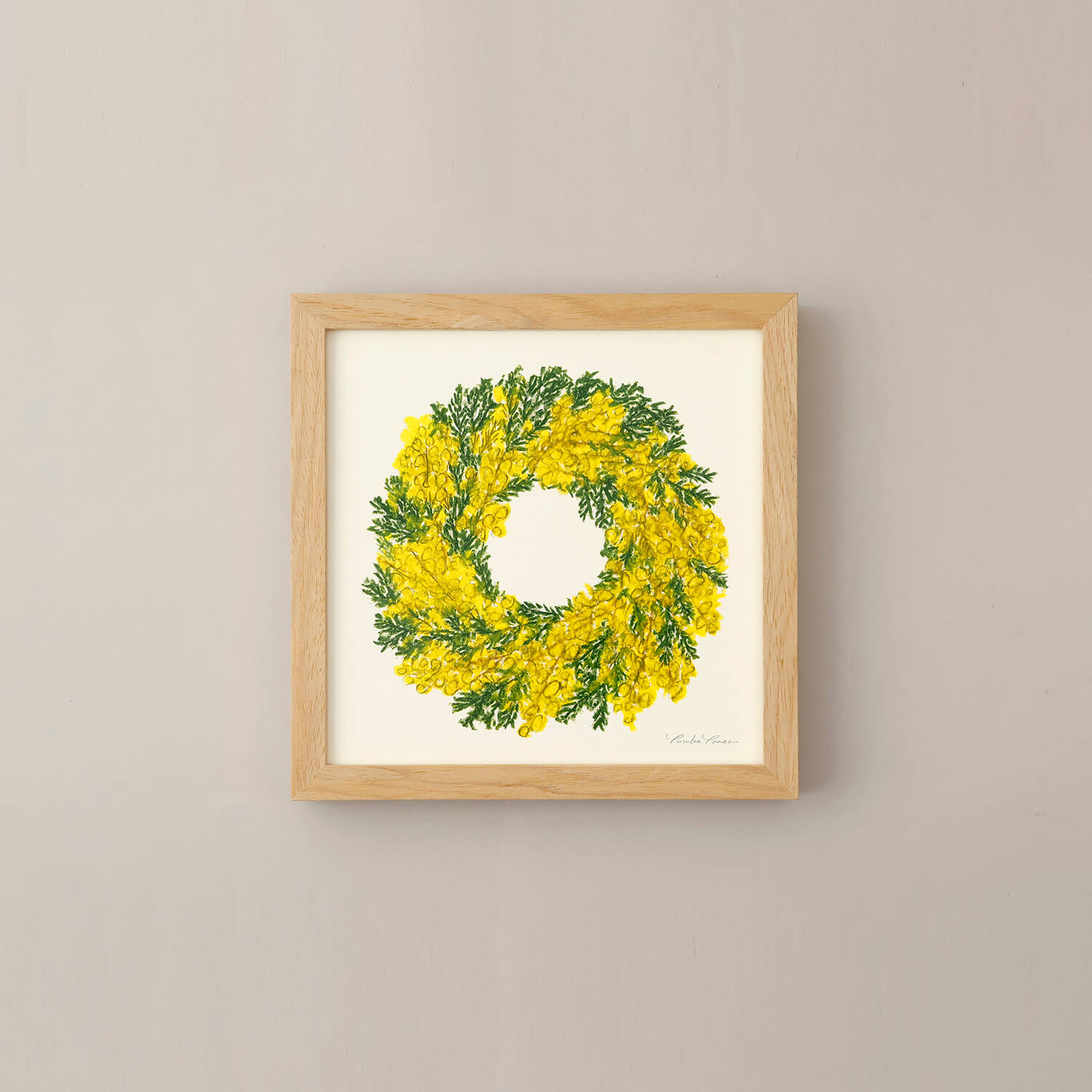 アートポスター | ミモザ ivory フレームセット – a good view