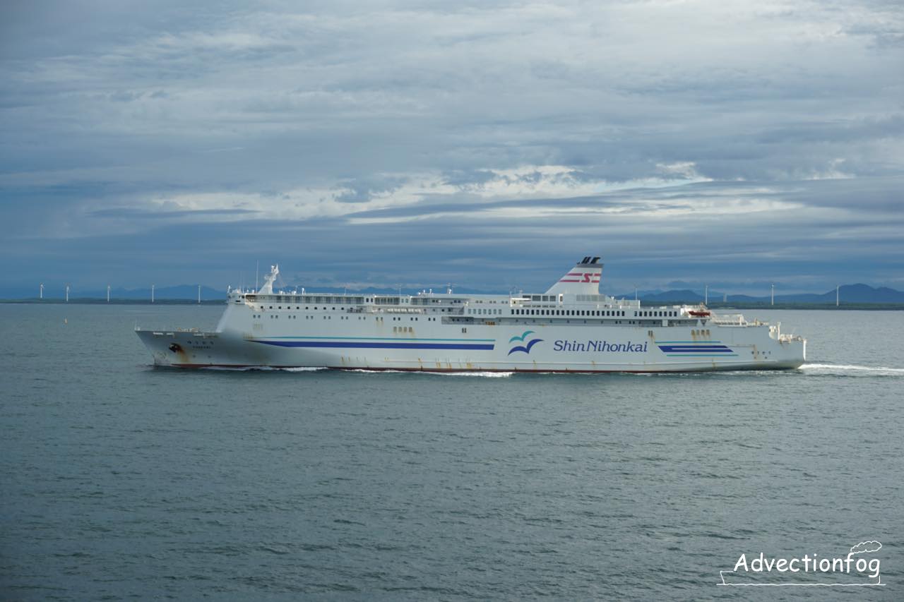 新日本海フェリー「らいらっく」「ゆうかり」[Advectionfog]