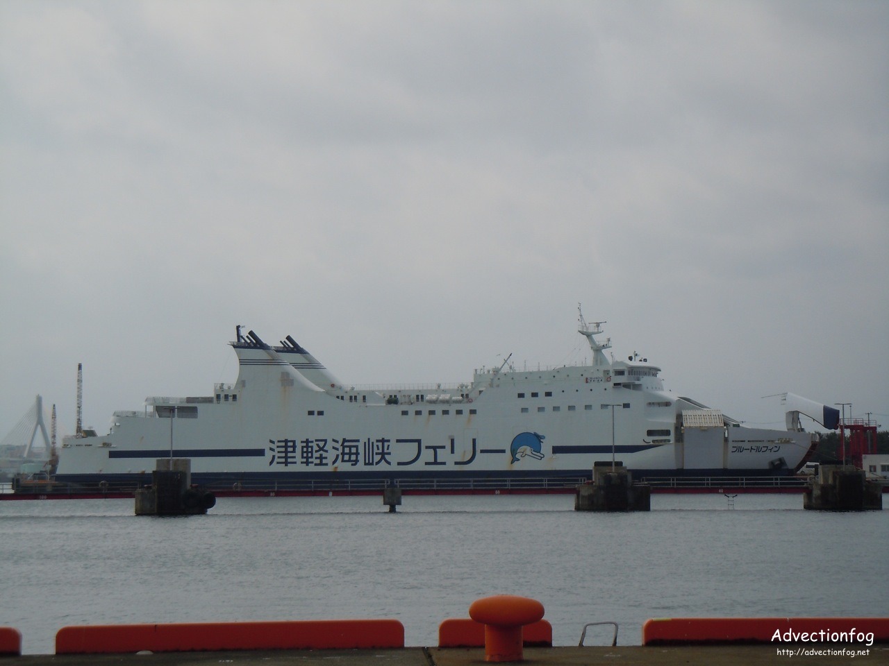津軽海峡フェリー「ブルードルフィン」乗船記[Advectionfog]