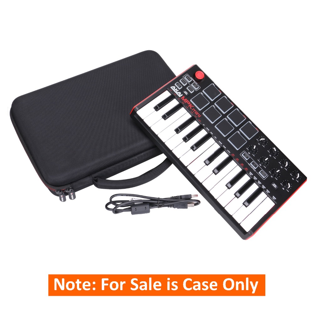 LTGEM Hard Carrying Case for Akai MPK Mini MK2/3 and MPK Mini Play