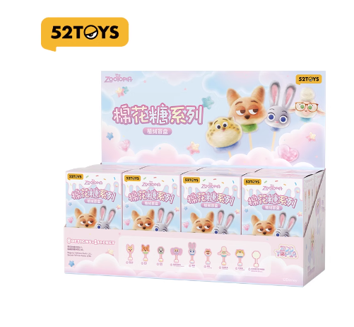 Original 52toys Zootopia Marshmallow Series Plush Blind Box Cute