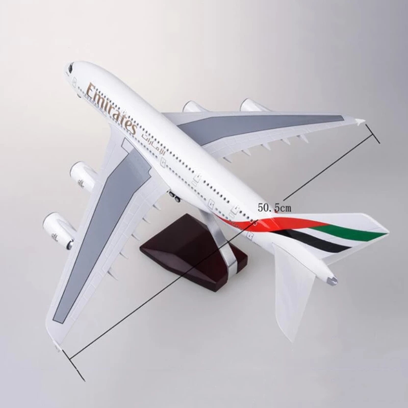 エアバス A380 UAE/エミレーツおもちゃの飛行機モデル 1/160 スケール
