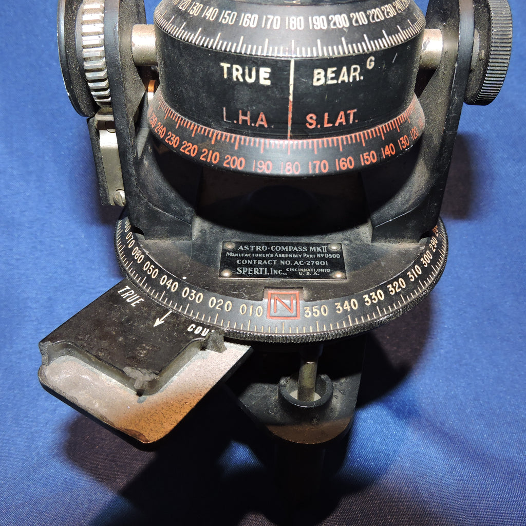 Astro Compass, Mk II, Sperti, for Parts or Repair – AeroAntique