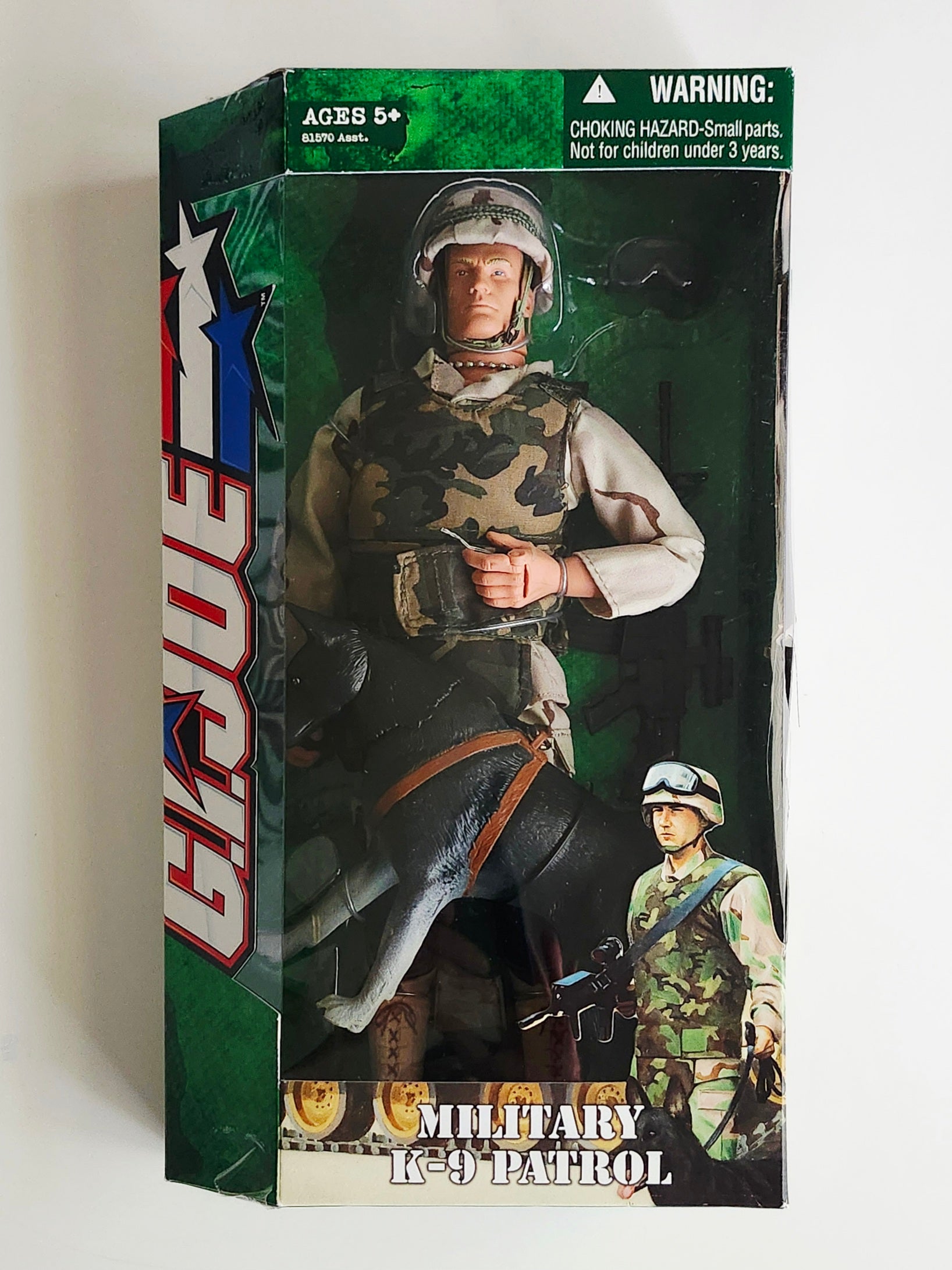 G.I. Joe Military K-9 Patrol 12-Inch Action Figure – Action