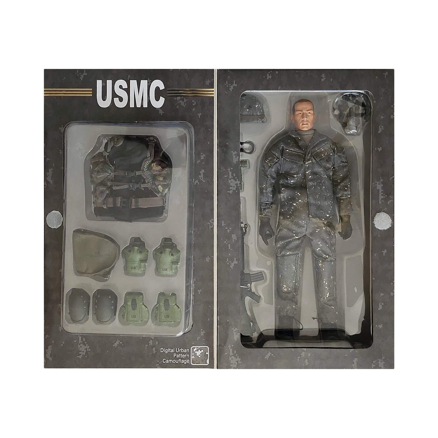 Elite Force USMC Digital Urban Pattern Camo. Sergeant John Sallas