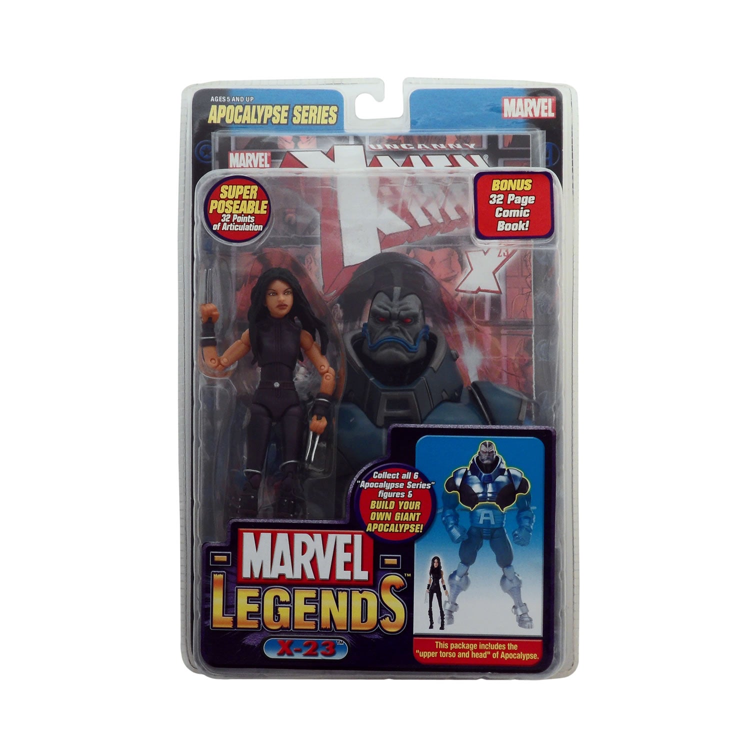 Marvel Legends Apocalypse Series X-23 (purple costume) 6-Inch