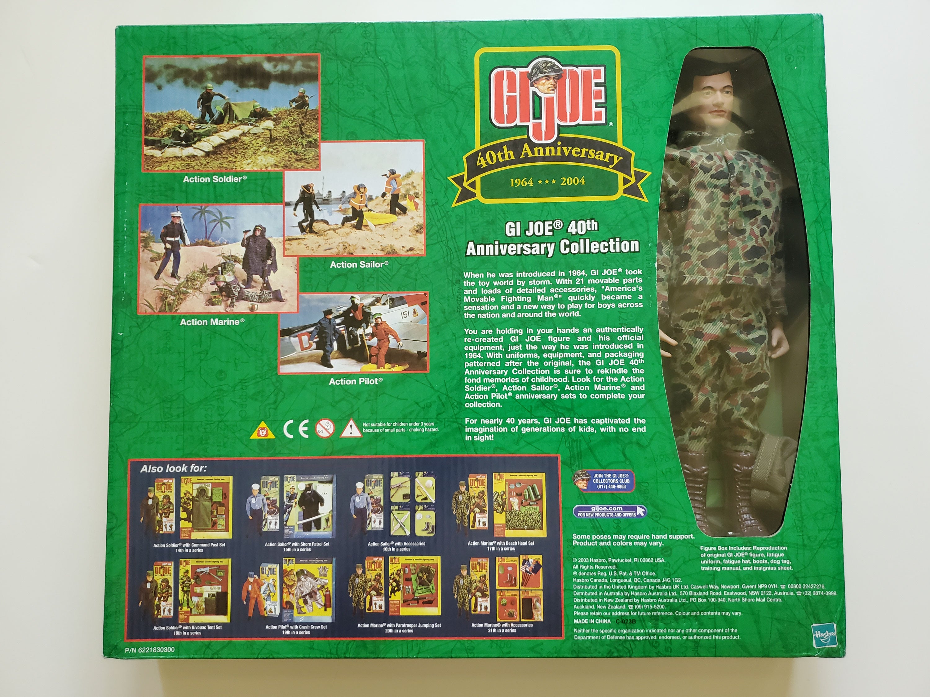 G.I. Joe 40th Anniversary Action Marine with Beachhead Assault 12