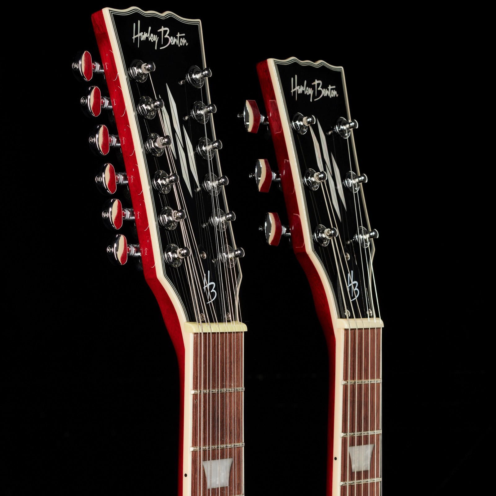 Harley Benton DC-Custom 612 Cherry – United States