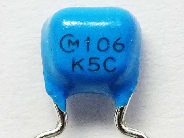 積層セラミックコンデンサー 10μF50V X7S 5mm: 受動部品 秋月電子通商