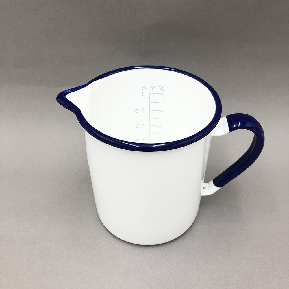 6-223-03 ホーロービーカー 1L 【AXEL】 アズワン