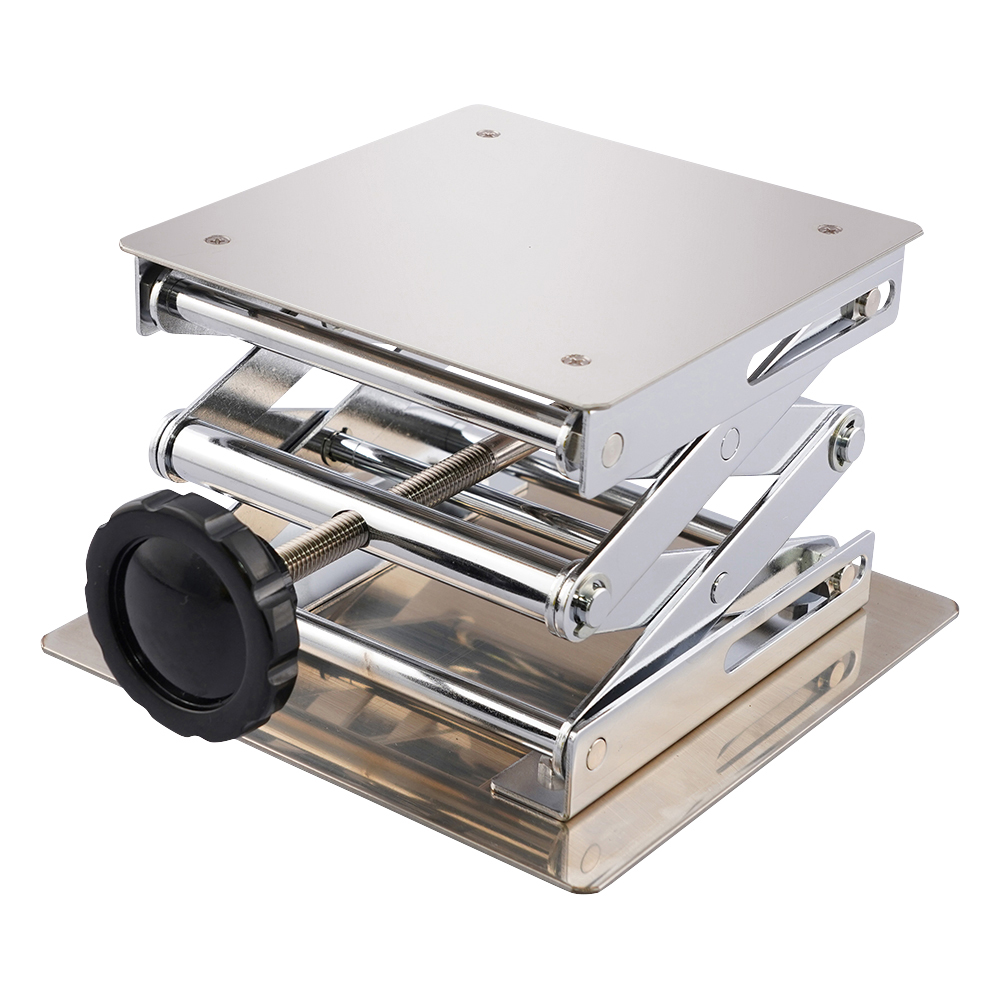 6-448-04 ラボラトリージャッキ 150×180 ノブ式 030-N005 【AXEL