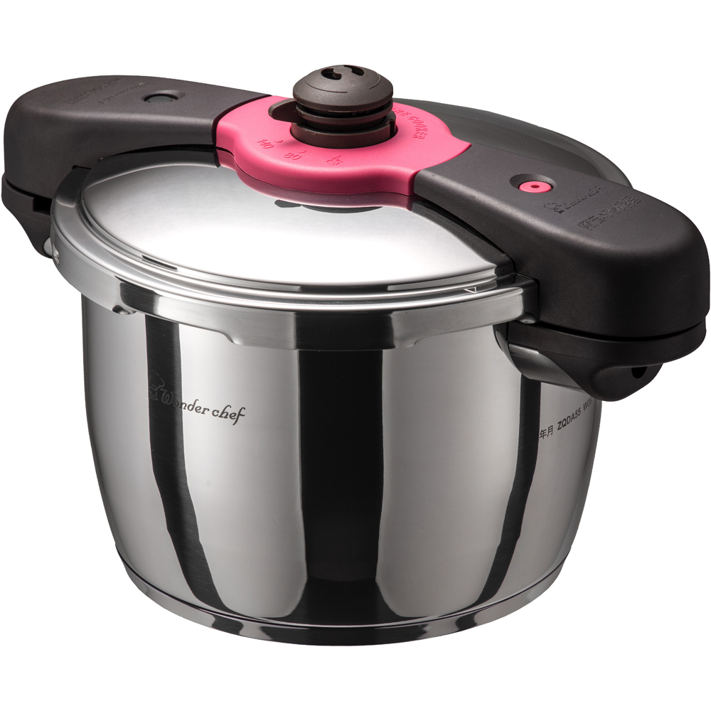 68-0718-27 魔法のクイック料理 両手圧力鍋 5.5L ZQDA55 【AXEL】 アズワン