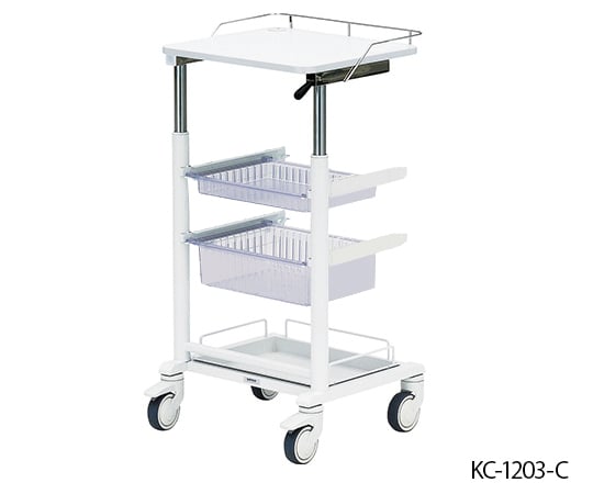 7-2810-01 PCカート ストレッチダブル 透明 KC-1203-01 【AXEL】 アズワン