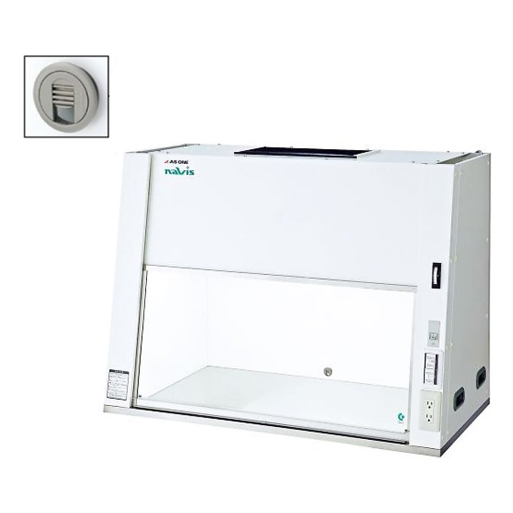 7-3432-04 卓上クリーンベンチ(殺菌灯付き) HCB-1200UVG 【AXEL】 アズワン