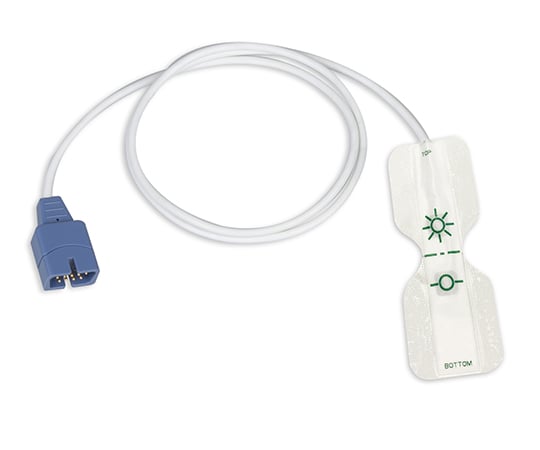 7-9202-20 ディスポーザブルSpO2センサ (ネルコア互換)/成人 PEテープ