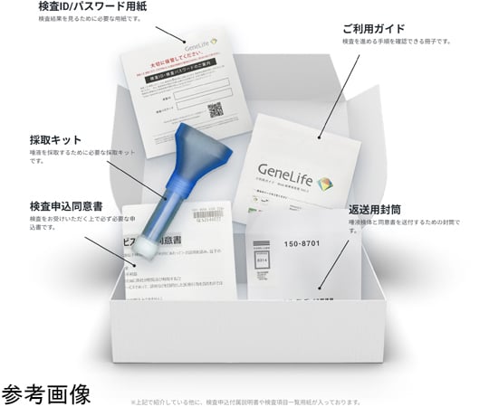 89-8610-56 Genesis2.0 Plus（遺伝子検査キット） 6箱 【AXEL】 アズワン