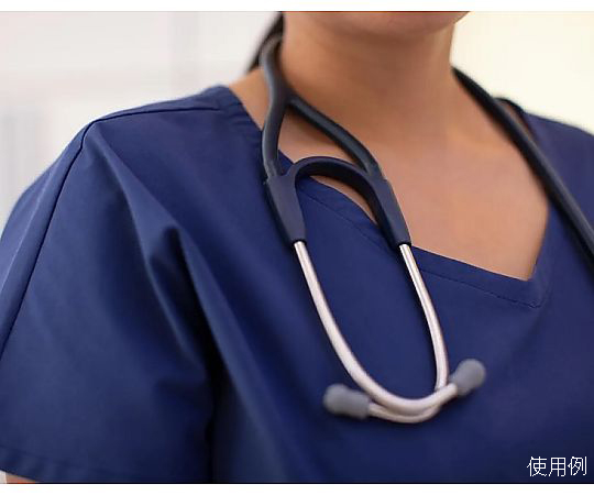 0-6800-03 エリート聴診器 ネイビー 5079-271 【AXEL】 アズワン