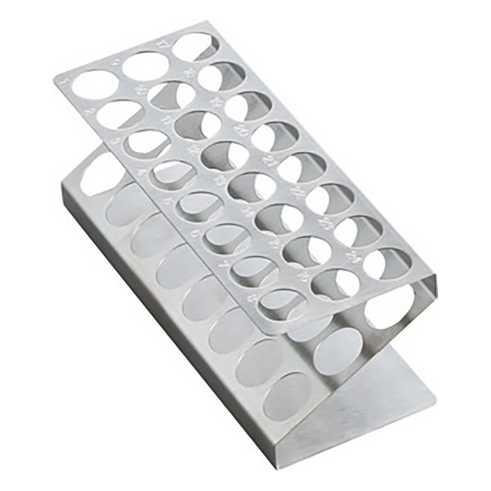 3-626-05 試験管立Z型（刻印入り） 3型-24 【AXEL】 アズワン