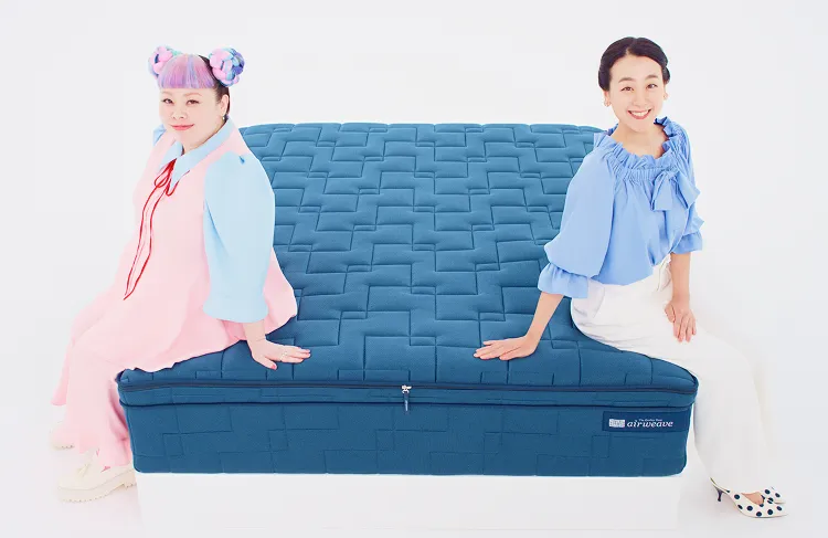 NEW airweave（ニューエアウィーヴ）」新CM｜渡辺直美・浅田真央出演