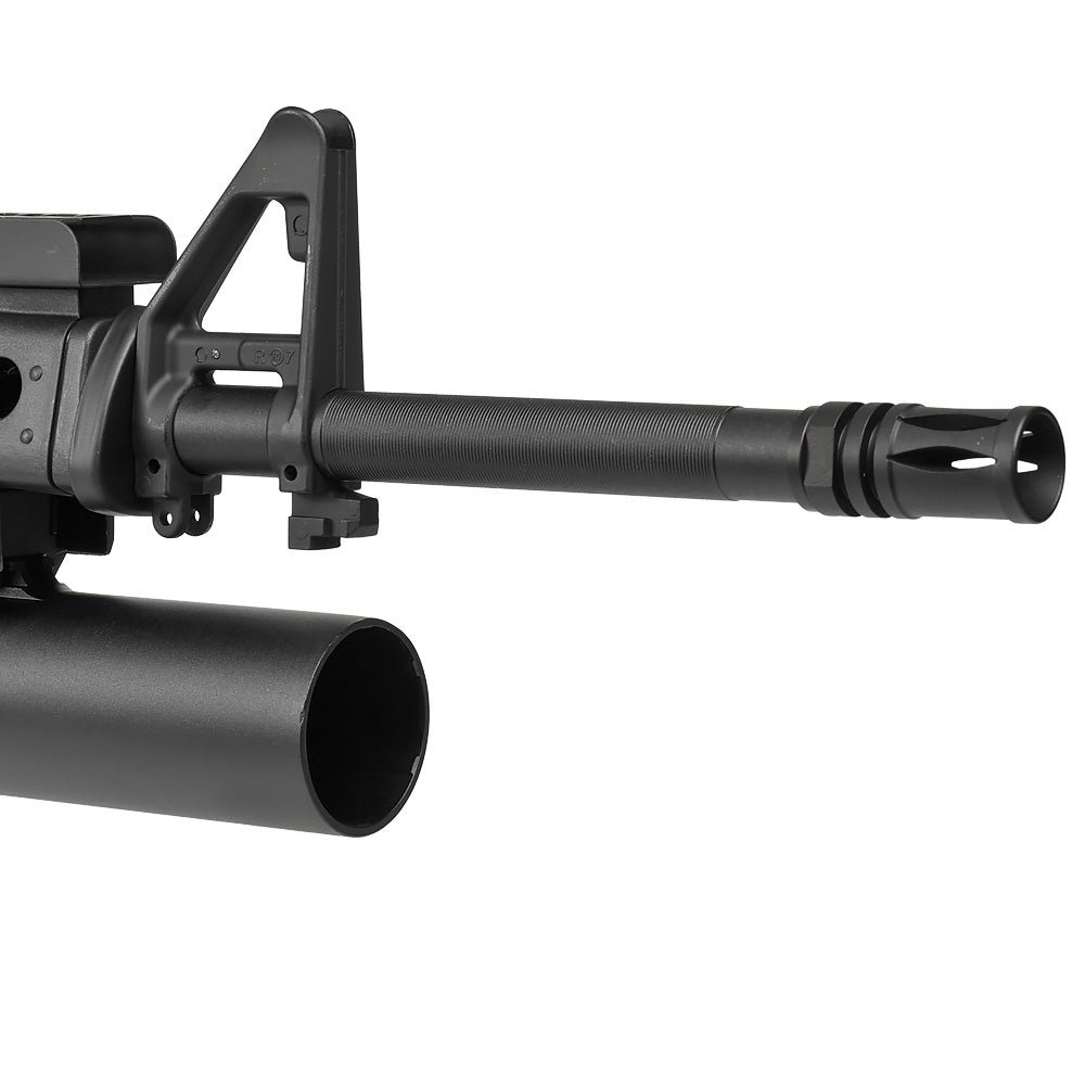 E&C 製 】 14mm 逆ネジ 対応 M16A1 バードケージ フラッシュハイダー