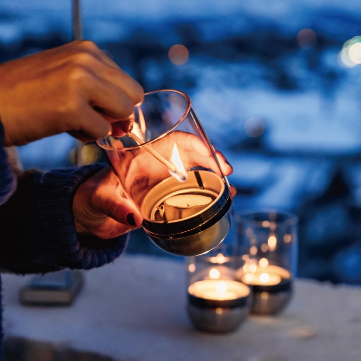 Garden with Fire 焚き火台 バーベキューグリル & キャンドル トーチ