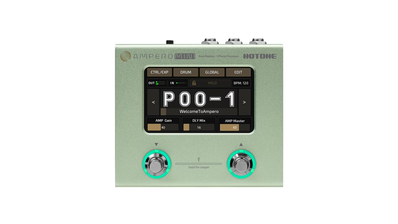 HOTONE | AMPERO Mini | マルチ・エフェクター | 製品情報