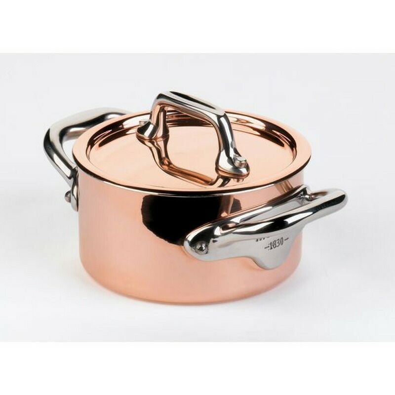 ムヴィエール モービル ココット 両手鍋 9cm 300ml 銅 1.5mm厚 2層