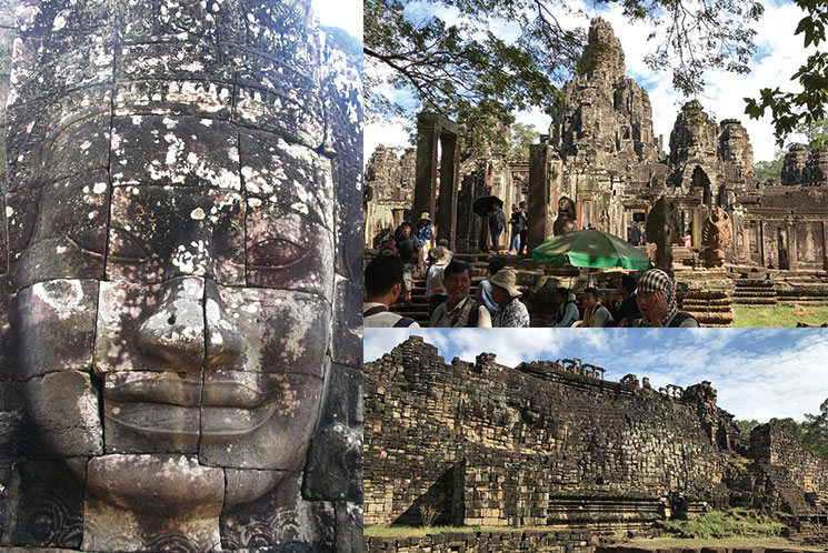 アンコール・トム観光の見どころ – バイヨン寺院、南大門、地図