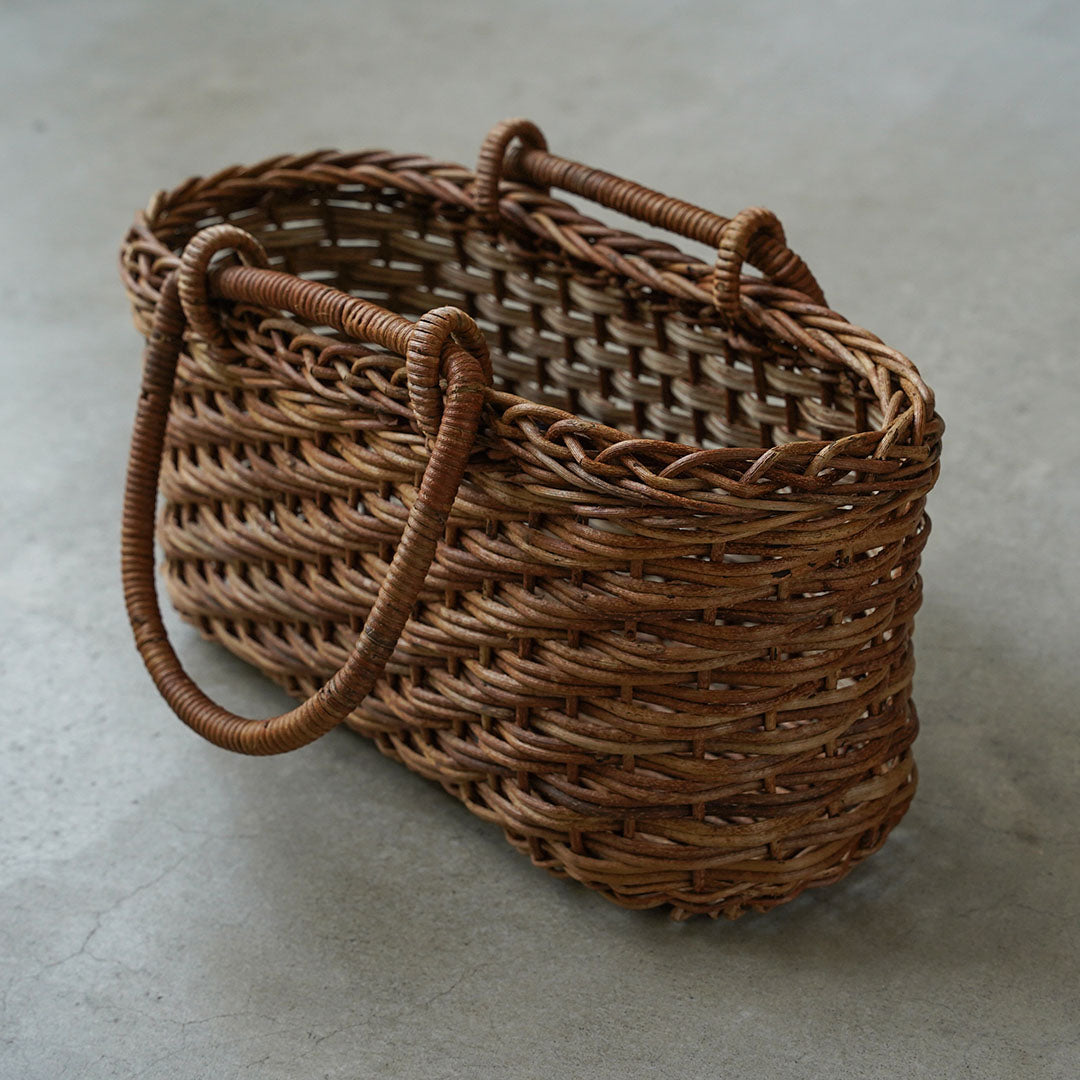 宮本工芸 あけび蔓 薄型ホラ編弓手 - アメノイエ