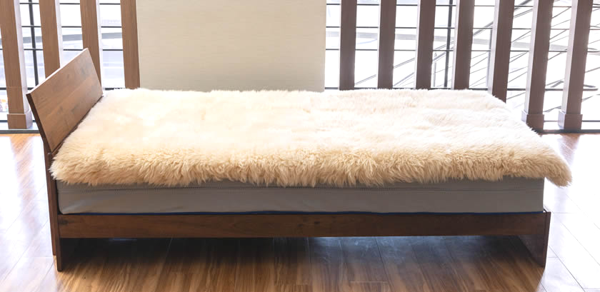 ムートンシーツ マスダ ✕ ロマンス小杉 55mm 高密度 ラグジュアリー