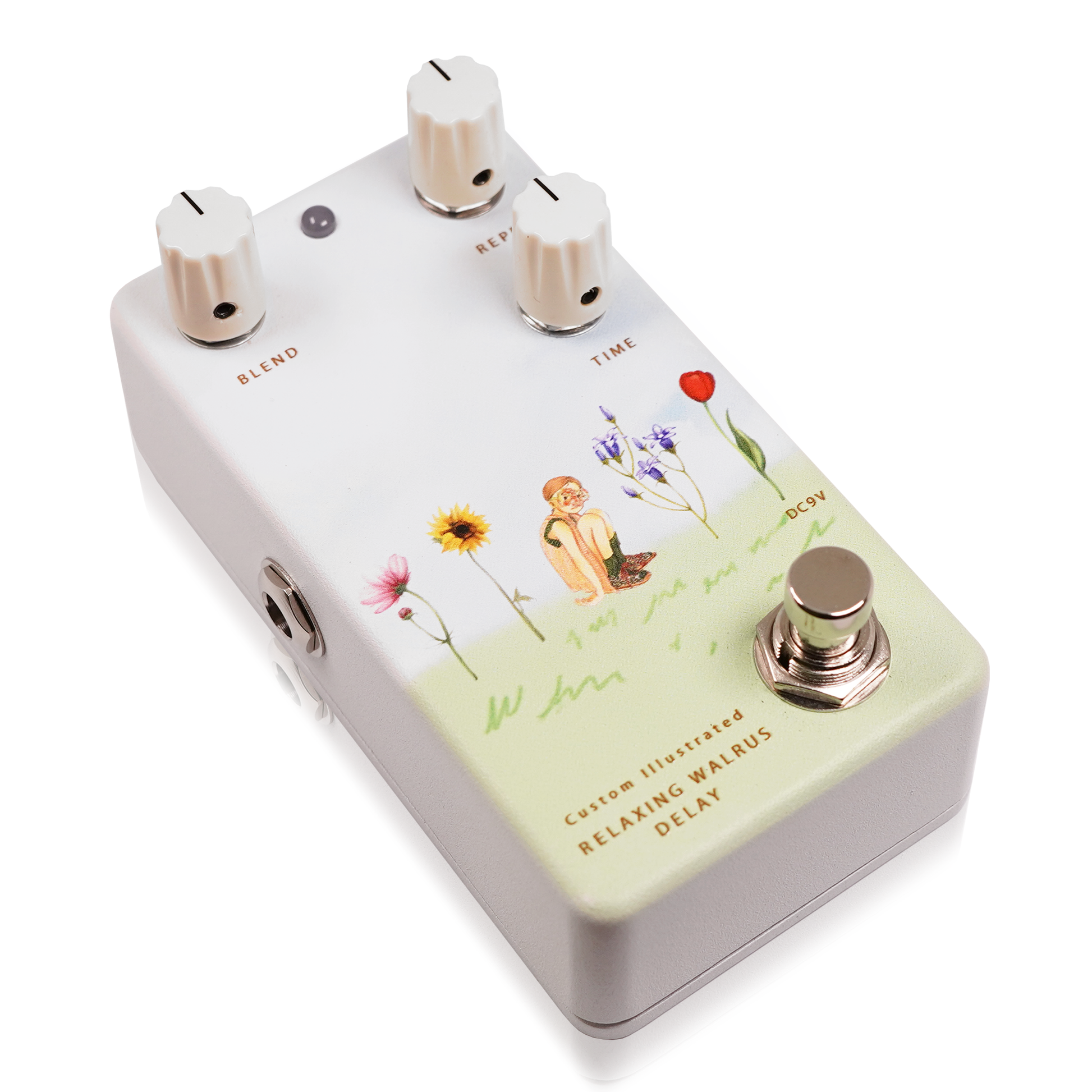 Custom Illustrated / RWD yung kai #03 wildflower – Animals Pedal USA