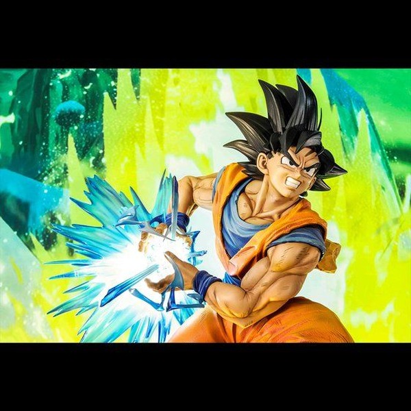 ドラゴンボールZ」孫悟空の“かめはめ波”炸裂！1/4スケールスタチュー