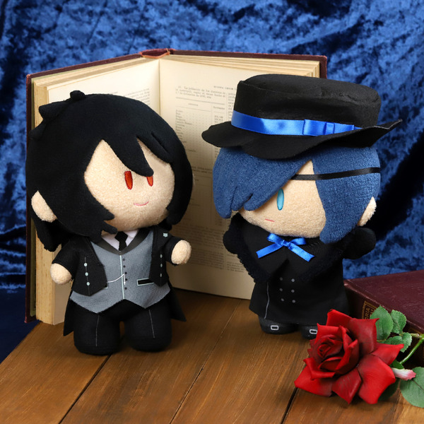 黒執事」シエル、セバスチャンらがあなたに“よりそう”ぬいぐるみに