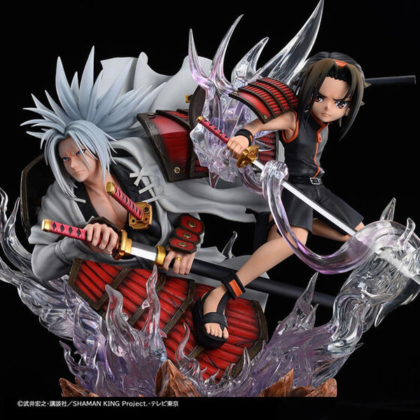 シャーマンキング」葉＆阿弥陀丸が46cm超えの大ボリュームで立体化