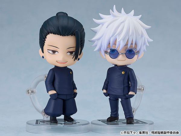 呪術廻戦」五条悟＆夏油傑 高専時代の“最強”をねんどろいど化！ 拗ね顔