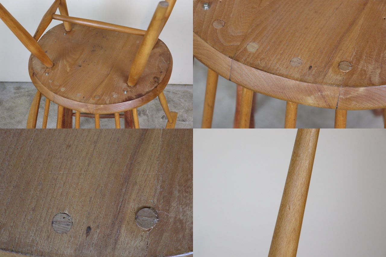 イギリス アーコール スモーカーズ/カウホーンチェア