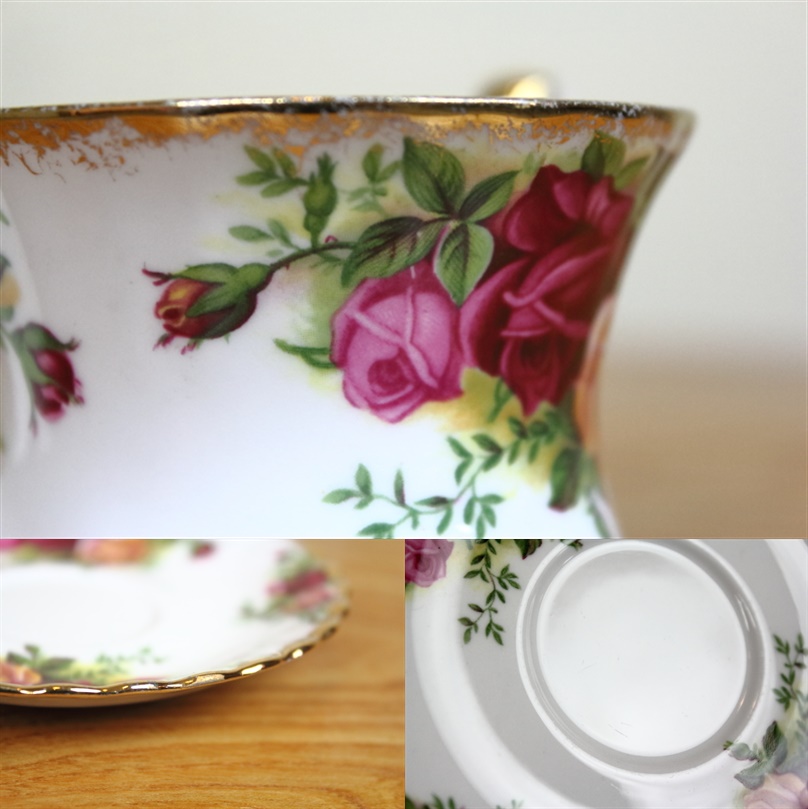 ロイヤルアルバート オールドカントリーローズ デミタスカップ＆ソーサー