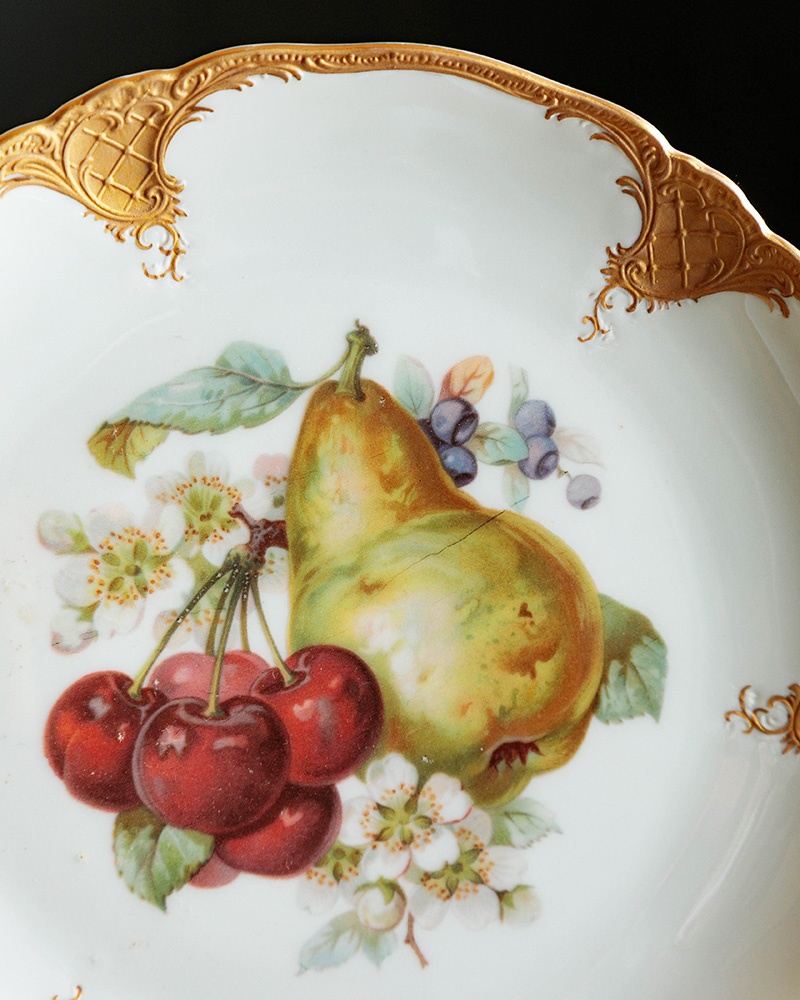 フェルステンベルク窯プレート | クレマチス