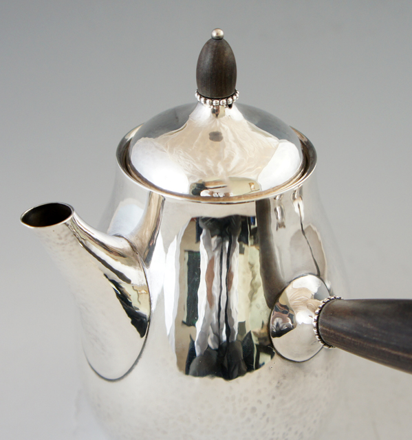 ジョージ・ジェンセン「ティーポット3Pセット」《アンティックかとう》