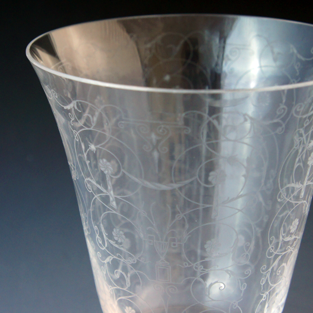 オールドバカラ「ミケランジェロ Michelangelo 花瓶」《アンティック