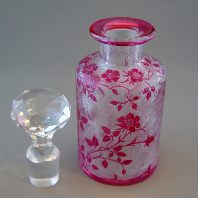 オールドバカラ「エグランチェ E'GLANTIER 香水瓶 h16cm