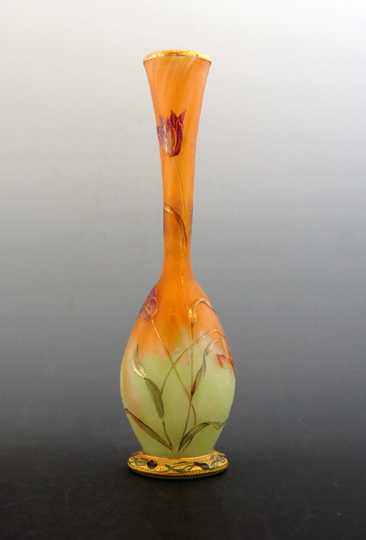 ドーム・ナンシー「チューリップ文花瓶」《アンティックかとう》