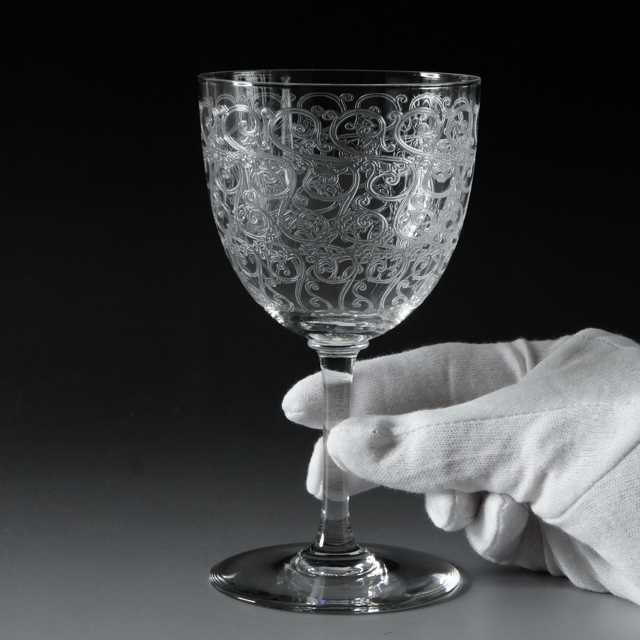 オールドバカラ「コンブール Combourg ウォーターグラス H 15