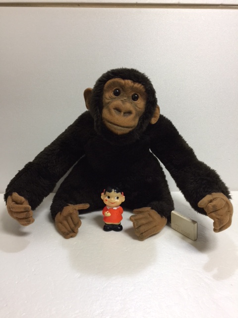 レア☆明治製菓 おれ、ゴリラ 人形 懸賞当選品 特大 30．0cm