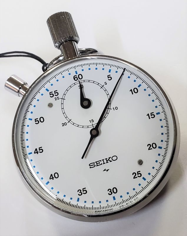 セイコーストップウオッチ・積算式・手巻・1960年代