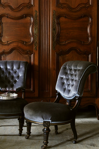 ナポレオンチェア サロンチェア― ソファー フランス アンティーク