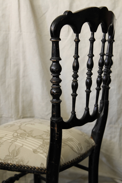 ナポレオンチェア 椅子 フランス アンティーク ナポレオン3世様式