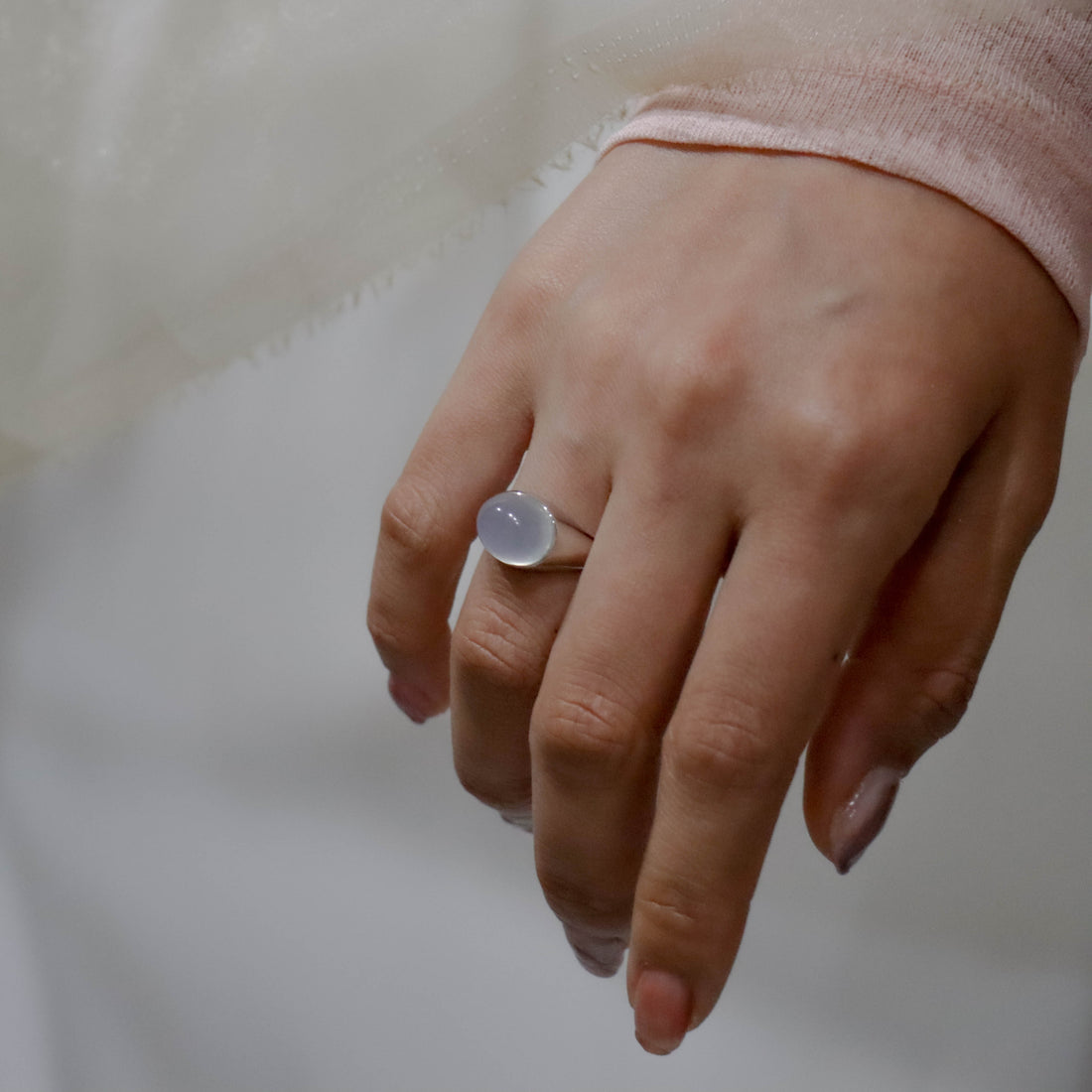 SV925 ホワイトムーンストーン リング – anybelle